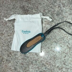 Tieks shoe ornament / bag charm- pewter (Tieks Advent Calendar 2025)